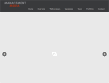 Tablet Screenshot of managementmedia.nl